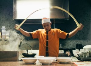 hand pulled noodles la mian lotte plaza market 